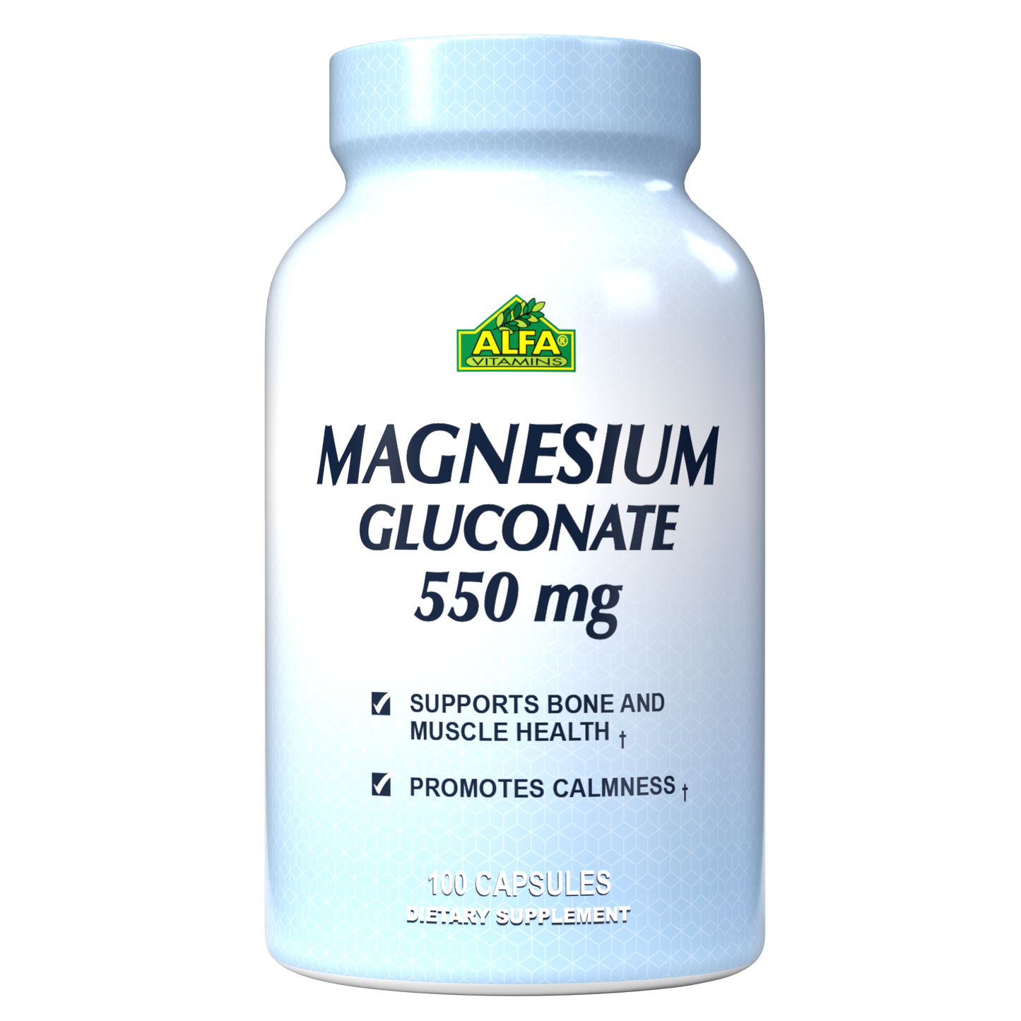Magnesium Gluconate - 100 tabs