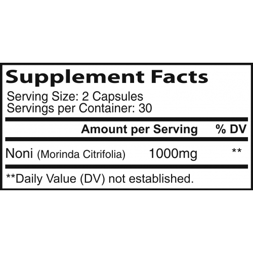 Noni 1000 mg - 60 capsules