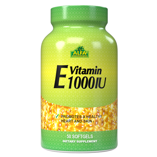 Vitamin E  1000 IU - 50 softgels