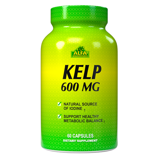 Kelp Natural Iodine Source 300 mg - 60 capsules