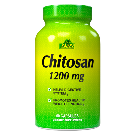 Chitosan 600 mg 60 capsules