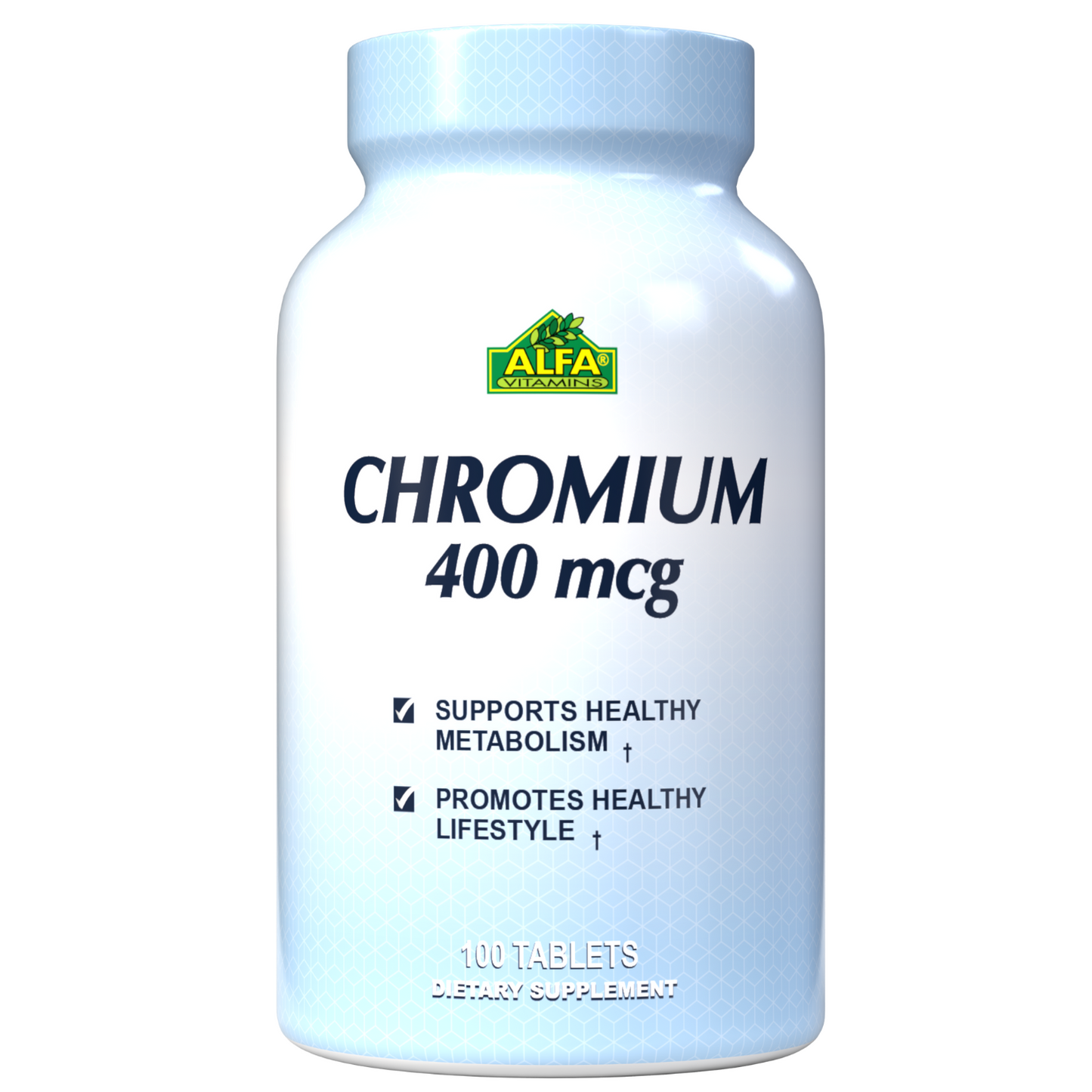 Chromium Picolinate 400 mcg 100 tablets  - Master Case 48