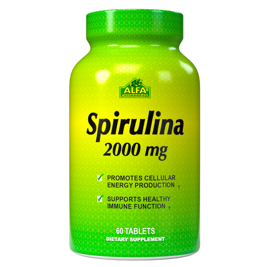 Spirulina 500 mg - 60 tablets