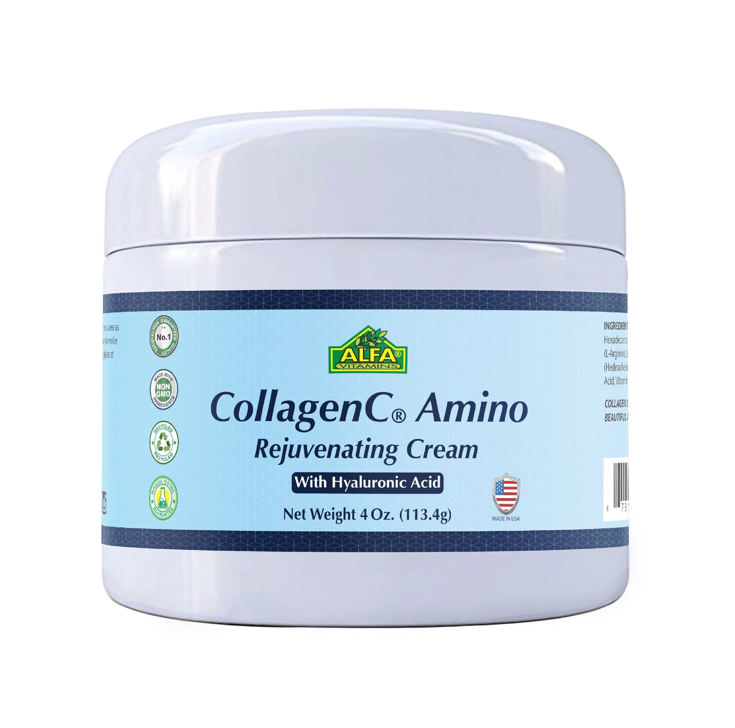 CollagenC Amino Rejuvenating Cream - 4 oz