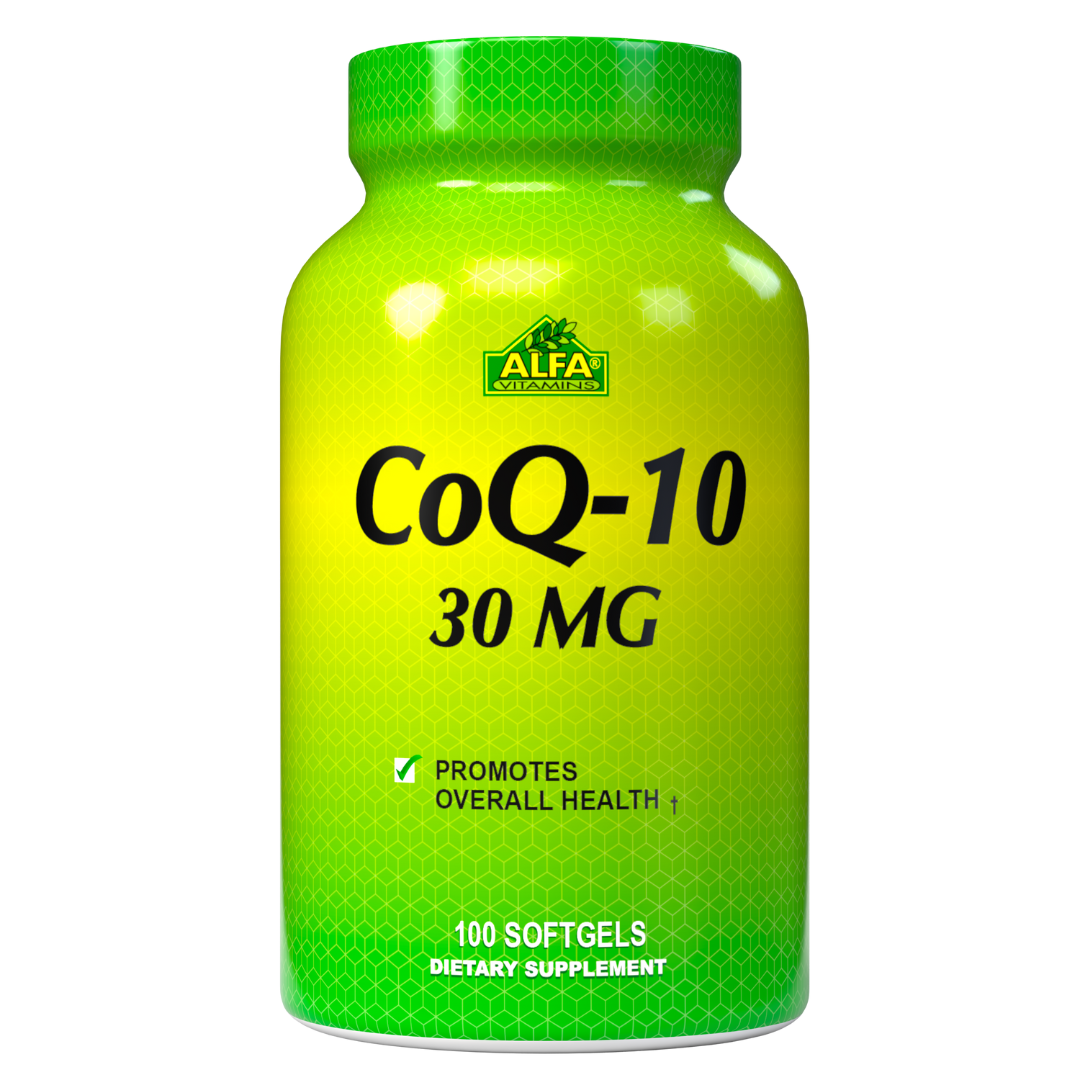 CoQ-10 30 mg - 100 softgels