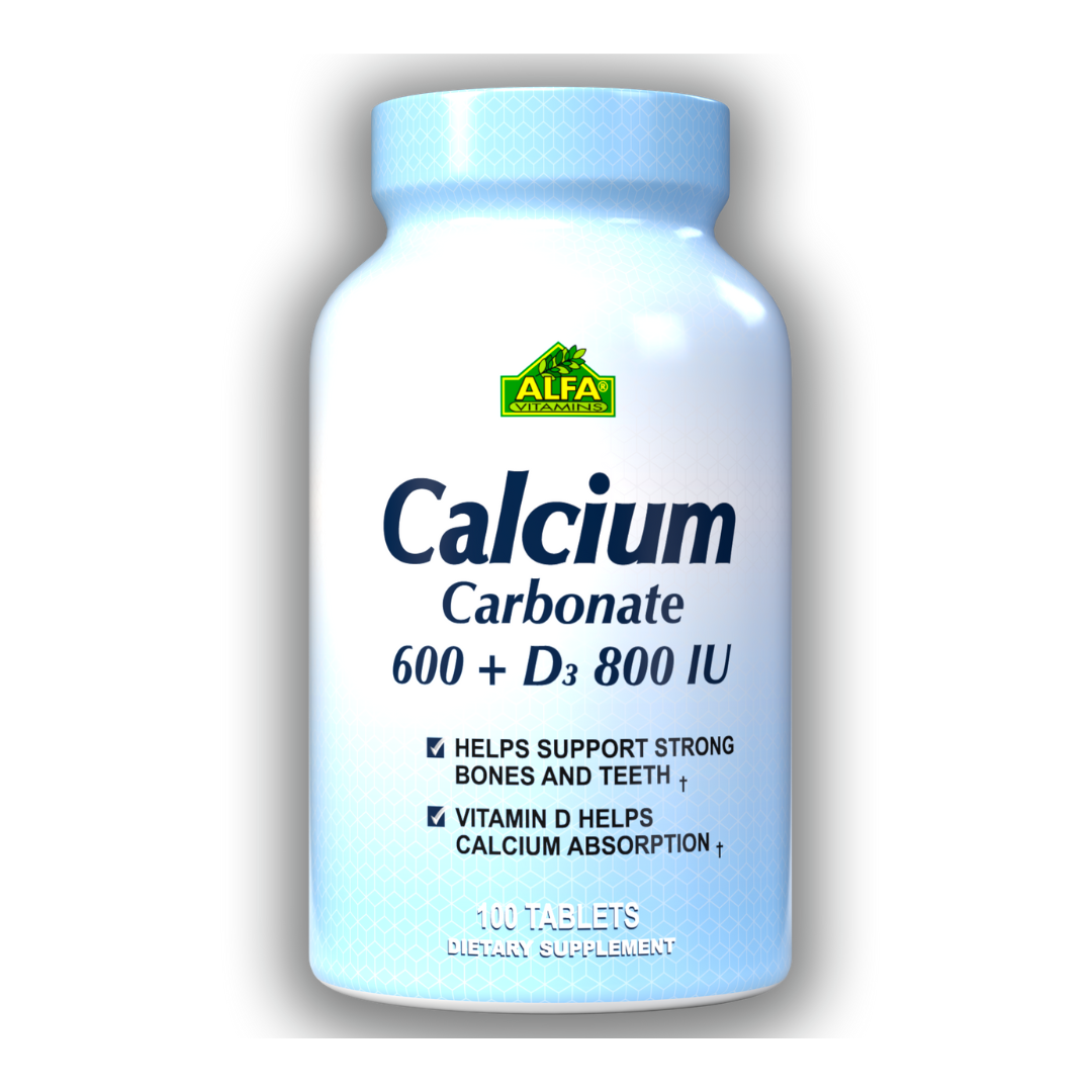 Calcium 600 mg + Vitamin D 100 tablets  - Master Case 48