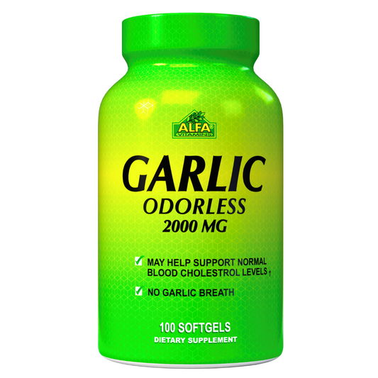 Garlic Odorless 2000 mg - 100 softgels